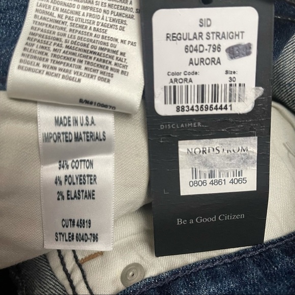 Citizen of Humanity SID Aurora Straight Jean 378 - Picture 7 of 7